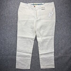 Tommy Bahama Island Zone Linen Blend Pants Trousers Men's 40x30 New